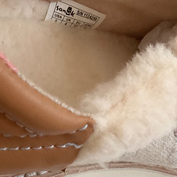 Sanuk Women's Cozy Vibe Low Wool Leather Comfort‎ Slippers 6 NEW w/ Tags No Box - Picture 14 of 16